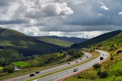 Esta es una de las rutas que esconde historias paranormales: la autopista M6 cerca de Shap, Cumbria, Inglaterra