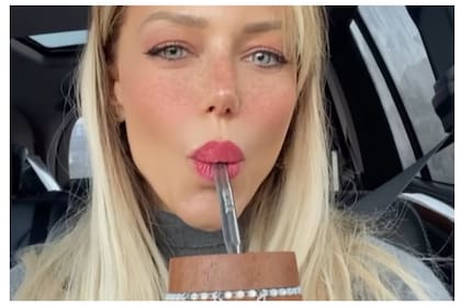 Evangelina Anderson compartió un video desde Alemania y un detalle en su mate emocionó a sus seguidores