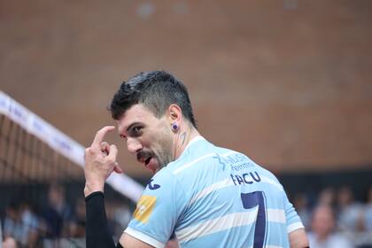 Facundo Conte es la figura de Ciudad de Buenos Aires, que busca su primer título en la Liga Argentina de vóleibol