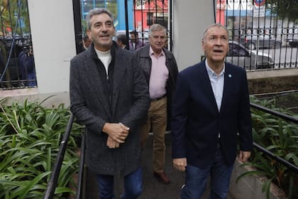 Florencio Randazzo y Juan Schiaretti apoyan a Bossio en la Capital