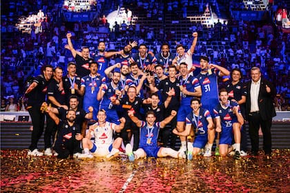 Francia logró su segundo título en la historia de la VNL y alcanzó a Rusia como máximo campeón