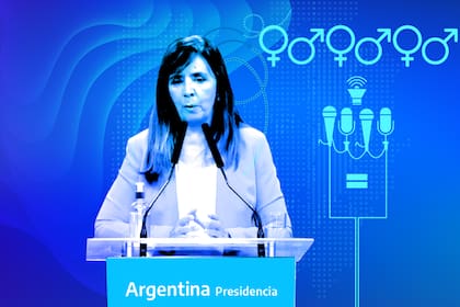 Gabriela Cerruti impulsa la igualdad de género en las conferencias de prensa