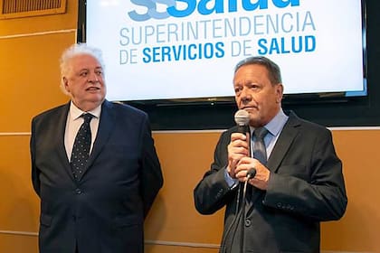 Ginés González García y Eugenio Zanarini, el funcionario de Salud que administra los recursos de las obras sociales