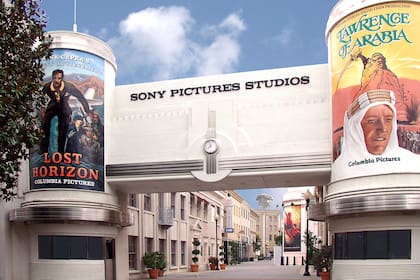 Historia y presente de 100 años de películas en la puerta de entrada de Sony Pictures, el nombre que lleva actualmente Columbia, referencia insoslayable de la industria de Hollywood
