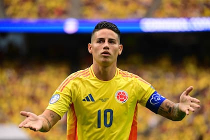 James Rodríguez sueña con guiar a Colombia hacia la consagración; el mediocampista está disputando un gran torneo