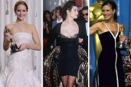 Jennifer Lawrence, Demi Moore y Julia Roberts, todas se destacaron en la alfombra roja, pero no todas corrieron la misma suerte