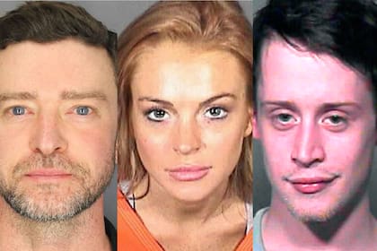 Justin Timberlake, Lindsay Lohan y Macaulay Culkin fueron algunas de las figuras que tuvieron problemas con la ley