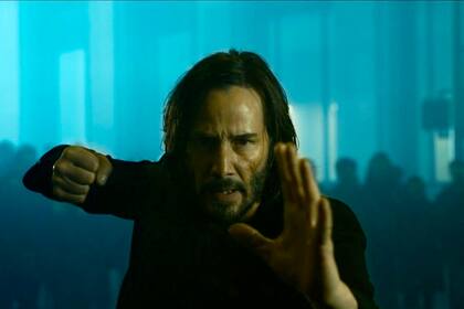 Keanu Reeves volvió a personificar a Neo en una nueva entrega de Matrix
