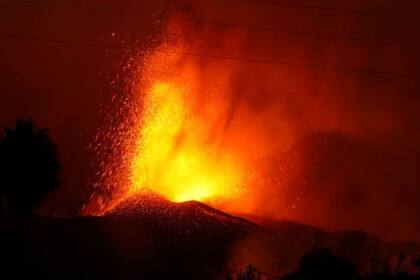La erupción del volcán Cumbre Vieja