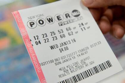 La lotería Powerball alcanzó un pozo de US$1000 millones para el sorteo de este miércoles
