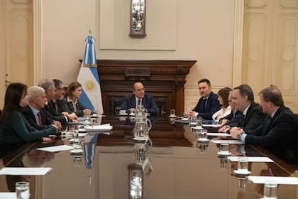 La primera reunión de Guillermo Francos como jefe de Gabinete en reemplazo de Nicolás Posse