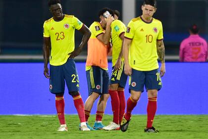 La selección colombia quedó afuera de Qatar 2022