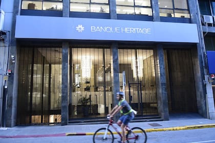 La sucursal en Montevideo del Banque Heritage