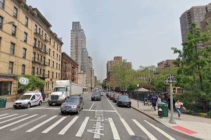La zona del ataque, en el Upper East Side de Manhattan