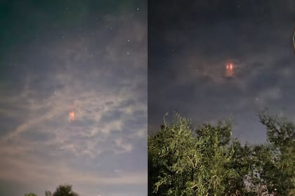 Las imágenes de las "bolas de fuego" en el cielo de La Plata y Ensenada