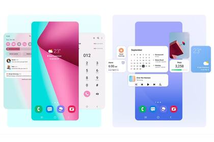 Las nuevas opciones estéticas que trae One UI 4 para los Galaxy S21 de Samsung