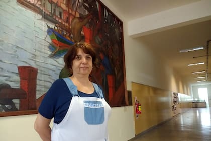 Laura Bermúdez, la directora de la escuela Nro 7 República de México