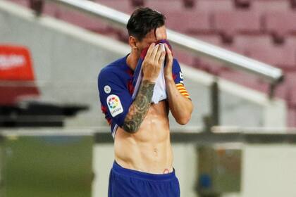 Lionel Messi habló tras la derrota y dejó un duro mensaje