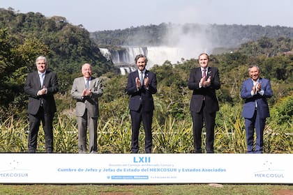Los cancilleres del Mercosur, en el encuentro de Puerto Iguazú