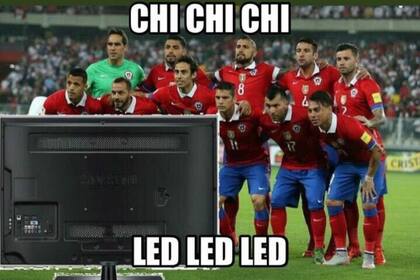 Los memes por la eliminación de Chile
