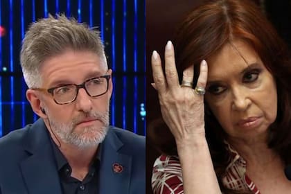 Luis Novaresio fue muy duro con Cristina Kirchner: "Su discurso es de un narcisismo impactante a tal punto que se ve obligada a negarlo"