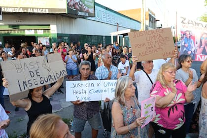 Marcha en pedido de justicia por el asesinato de Umma, en Villa Centenario