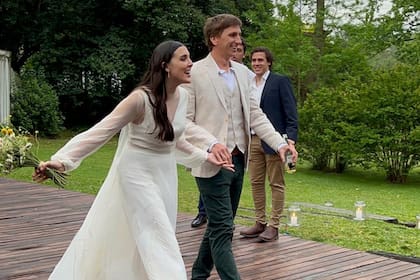 Martina y Jaime se convirtieron en la primera pareja en realizar una boda carbono neutral  (Foto thecarbonsink_)