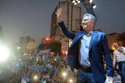 Mauricio Macri en San Miguel de Tucumán, uno de los destinos elegidos por el Presidente en las marchas del "Sí se puede"