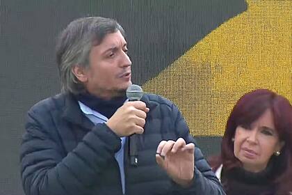MÃ¡ximo Kirchner en el Plenario del Frente de Todos en La Plata