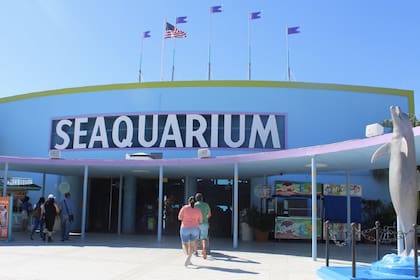 Miami Seaquarium se ubica en la isla Virginia Key en la Bahía Biscayne, en Florida