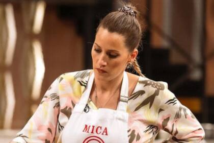 Micaela Viciconte trató con ironía a Catherine Fulop en MasterChef Celebrity (Telefe) (Crédito: Instagram/@micaviciconte)