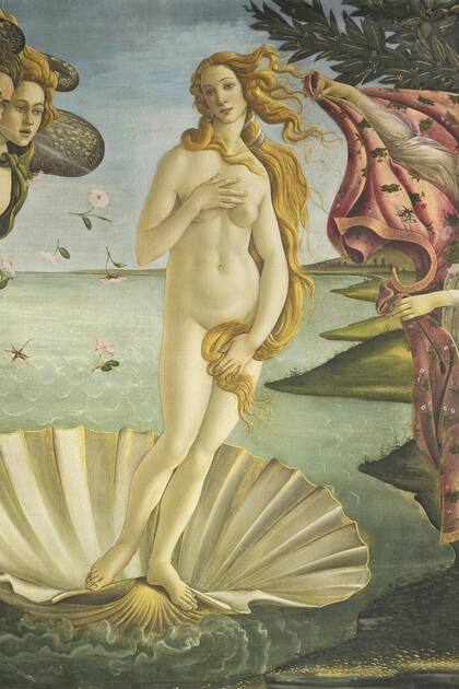 Nacimiento de Venus, Sandro Botticelli, circa 1485
