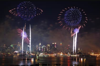 Nueva York es una de las tantas ciudades que festejará el 4 de julio con fuegos artificiales