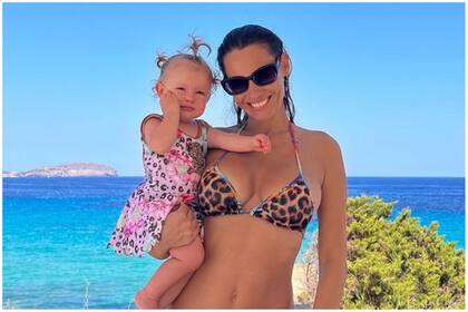 Pampita compartió imágenes de sus exclusivas vacaciones en Ibiza con sus hijos (Foto: Instagram @pampitaoficial)