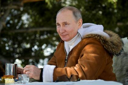 Putin descansó el fin de semana en Siberia