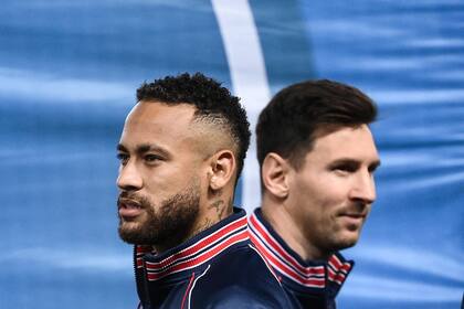 Retrato de Lionel Messi y Neymar, compañeros en PSG, rivales en el Mundial