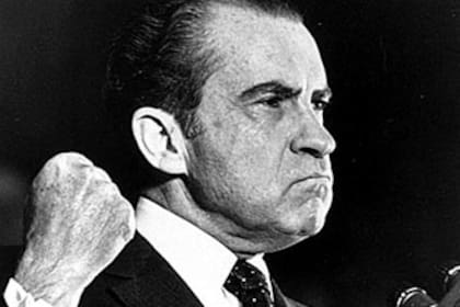 El expresidente norteamericano Richard Nixon, que dejó el poder a raíz del impacto del caso Watergate