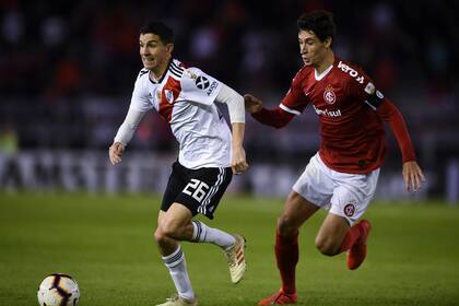 River Plate e Internacional de Porto Alegre se enfrentaron dos veces en Libertadores, ambos en la etapa de grupos de 2019