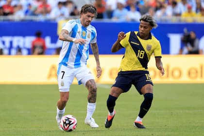 Rodrigo De Paul es una fija en la formación inicial de la selección argentina para el duelo vs. Ecuador, por los cuartos de final