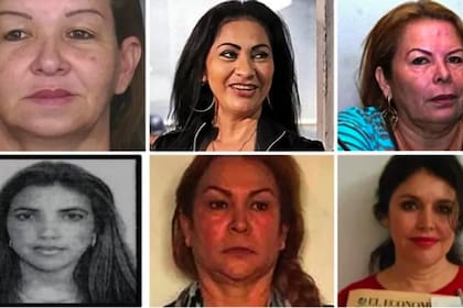 Se investigó la participación de estas seis mujeres dentro del crimen organizado y se llegó a una conclusión