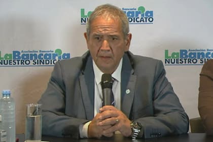 Sergio Palazzo, secretario general de la Asociación Bancaria