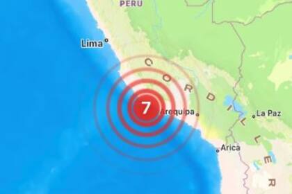 Sismo de 7,0 de magnitud sacude Perú