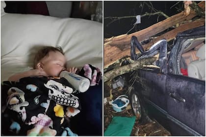 Un bebé sobrevivió al reciente tornado de Tennessee