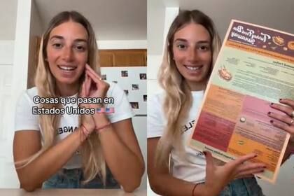 Una joven argentina mostró en las redes sociales los regalos que recibió por el Día de Acción de Gracias en Estados Unidos