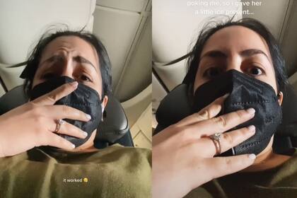 Una mujer compartió la incómoda situación que vivió en un vuelo y las medidas que tomó
