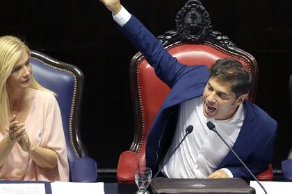 Verónica Magario y Axel Kicillof apuestan a conseguir un resultado electoral que les permita revertir la relación de fuerzas en el Senado bonaerense